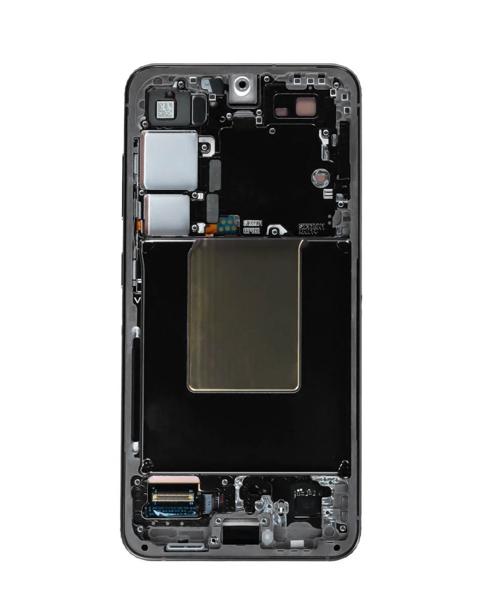 OLED Assembly with Frame for Galaxy S24 (S921) (Onyx Black) (Service Pack)