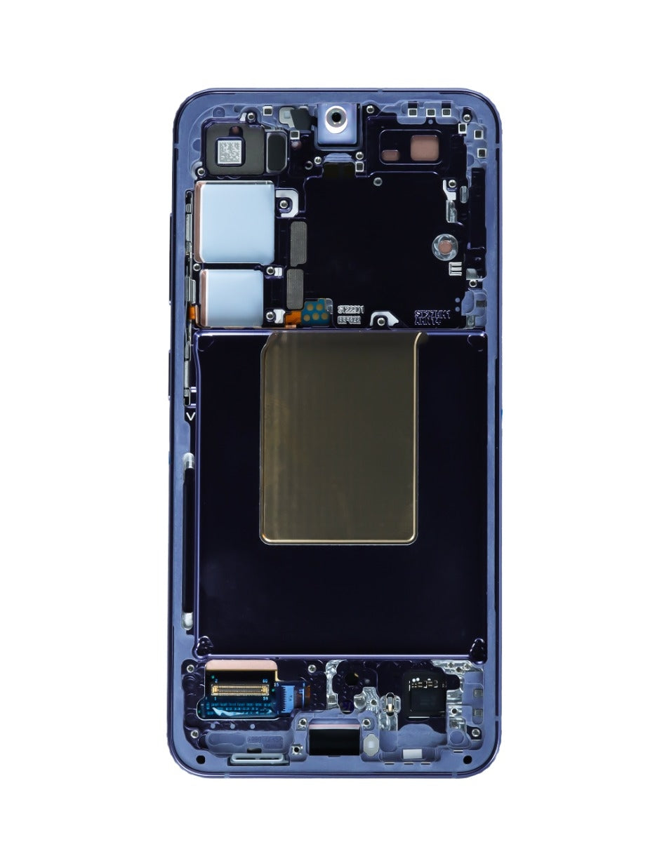 OLED Assembly with Frame for Galaxy S24 (S921) (Cobalt Violet) (Service Pack)