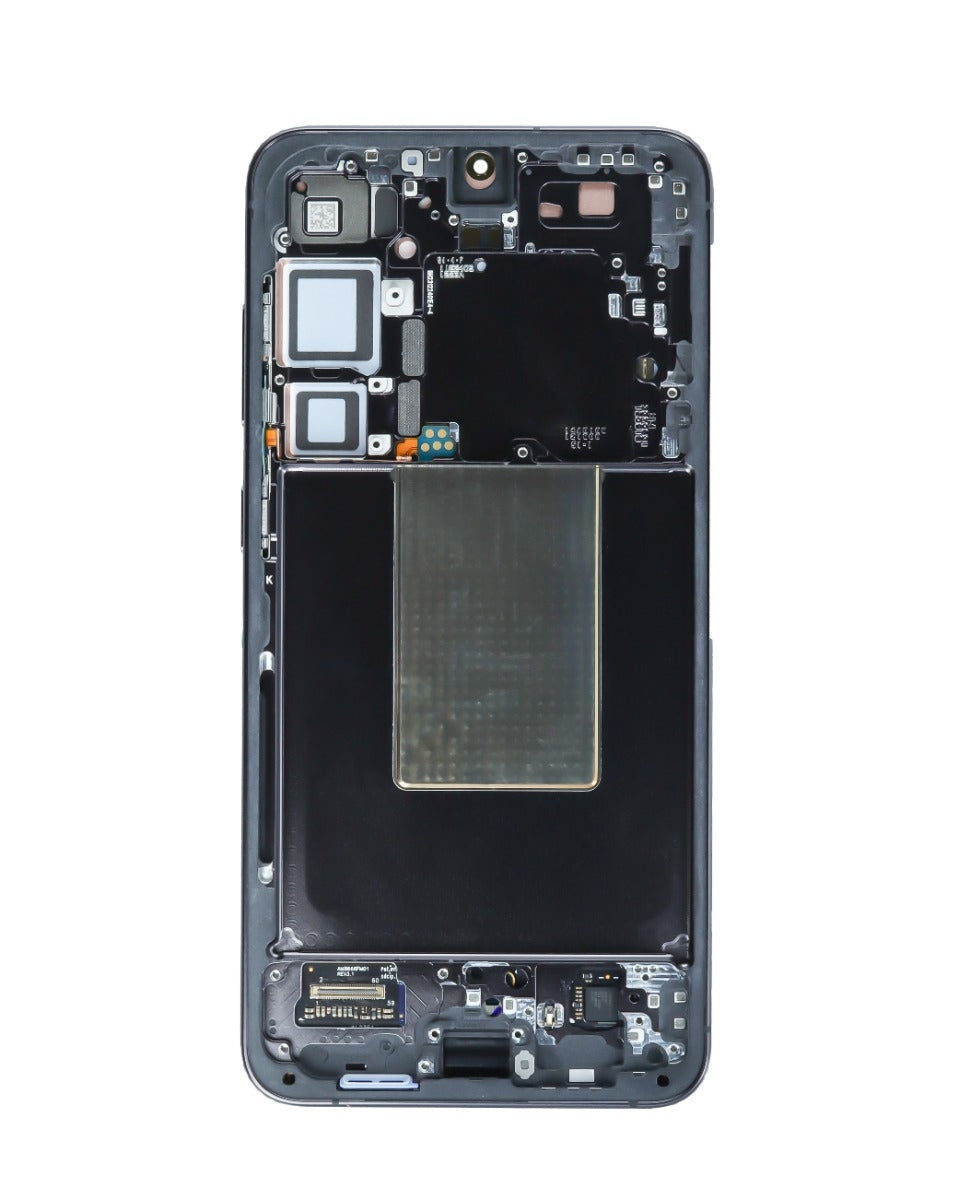 OLED Assembly with Frame for Galaxy S24 Plus (S926) (Onyx Black) (Service Pack)