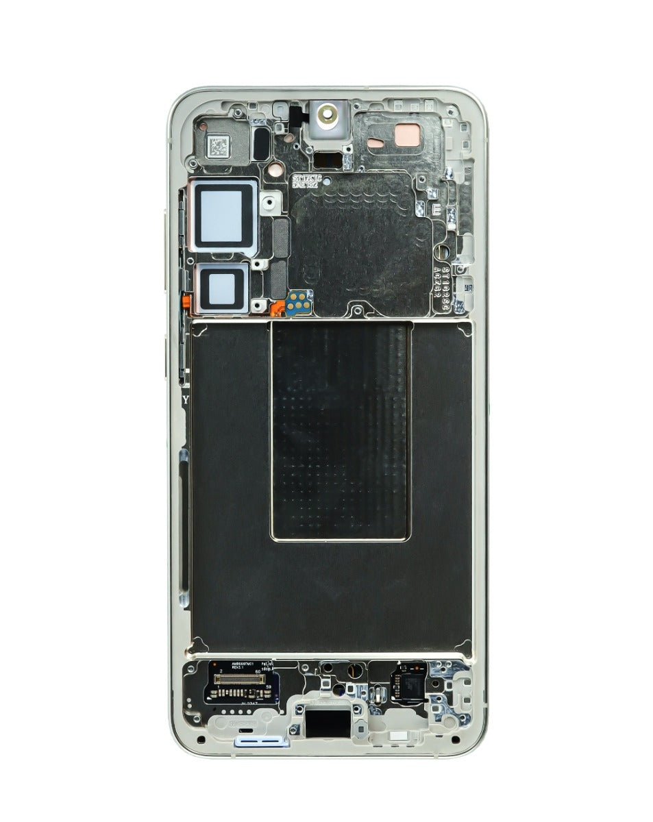 OLED Assembly with Frame for Galaxy S24 Plus (S926) (Amber Yellow) (Service Pack)