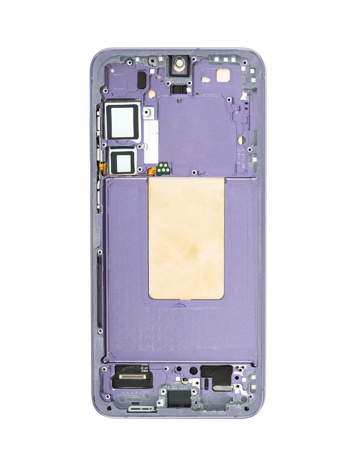 OLED Assembly with Frame for Galaxy S24 Plus (S926) (Cobalt Violet) (Aftermarket Plus Soft)