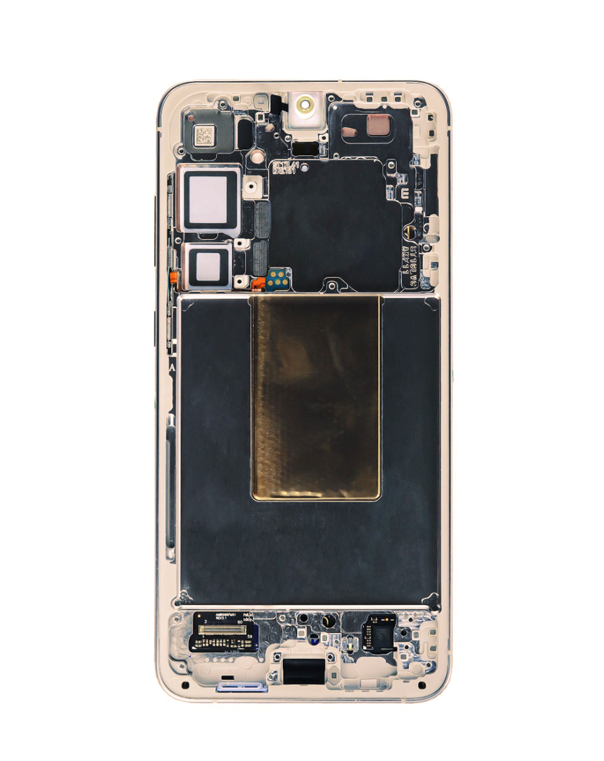 OLED Assembly with Frame for Galaxy S24 Plus (S926) (Sandstone Orange) (Premium)