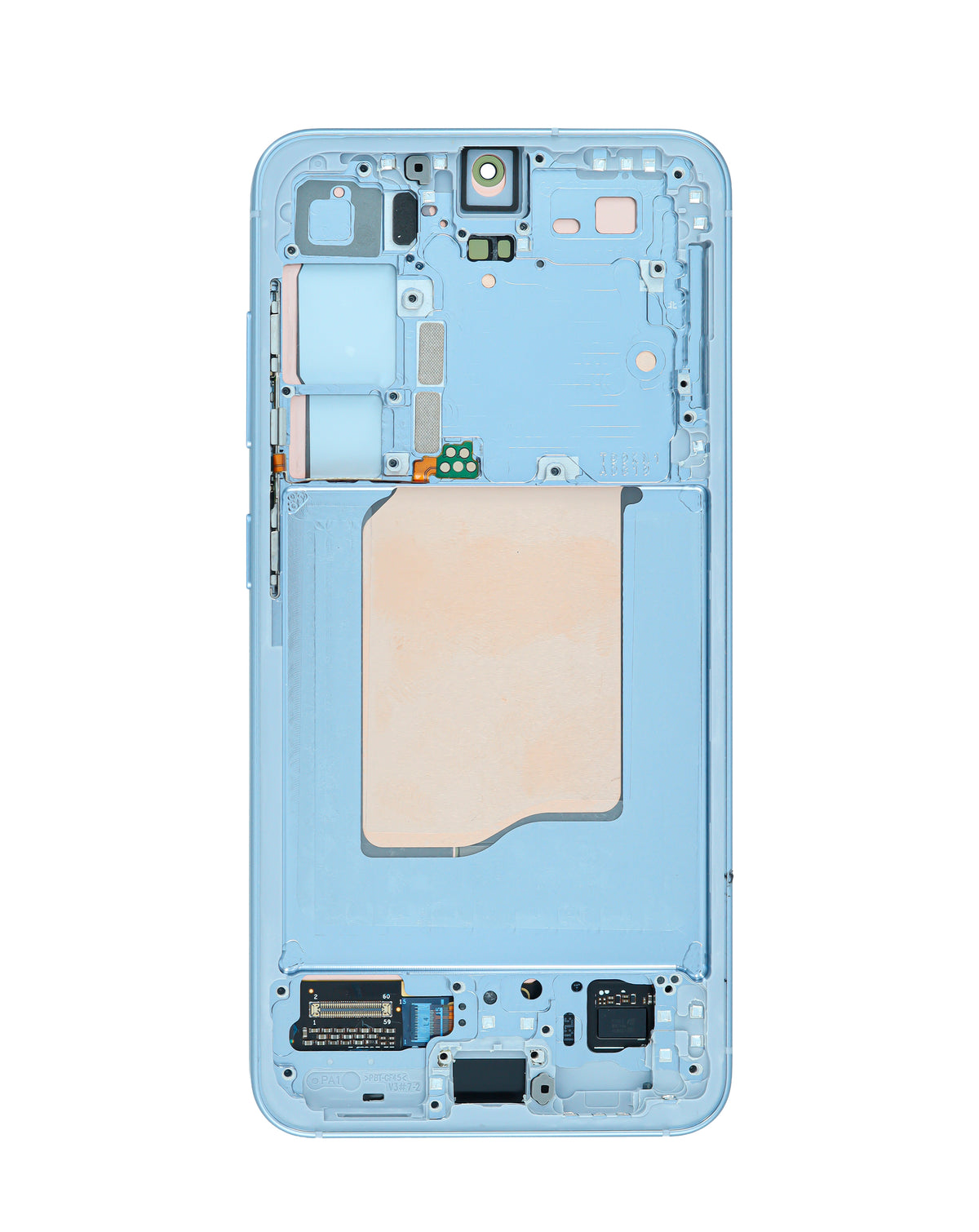 OLED Assembly with Frame for Galaxy S25 (S931) (Icy Blue) (Service Pack)