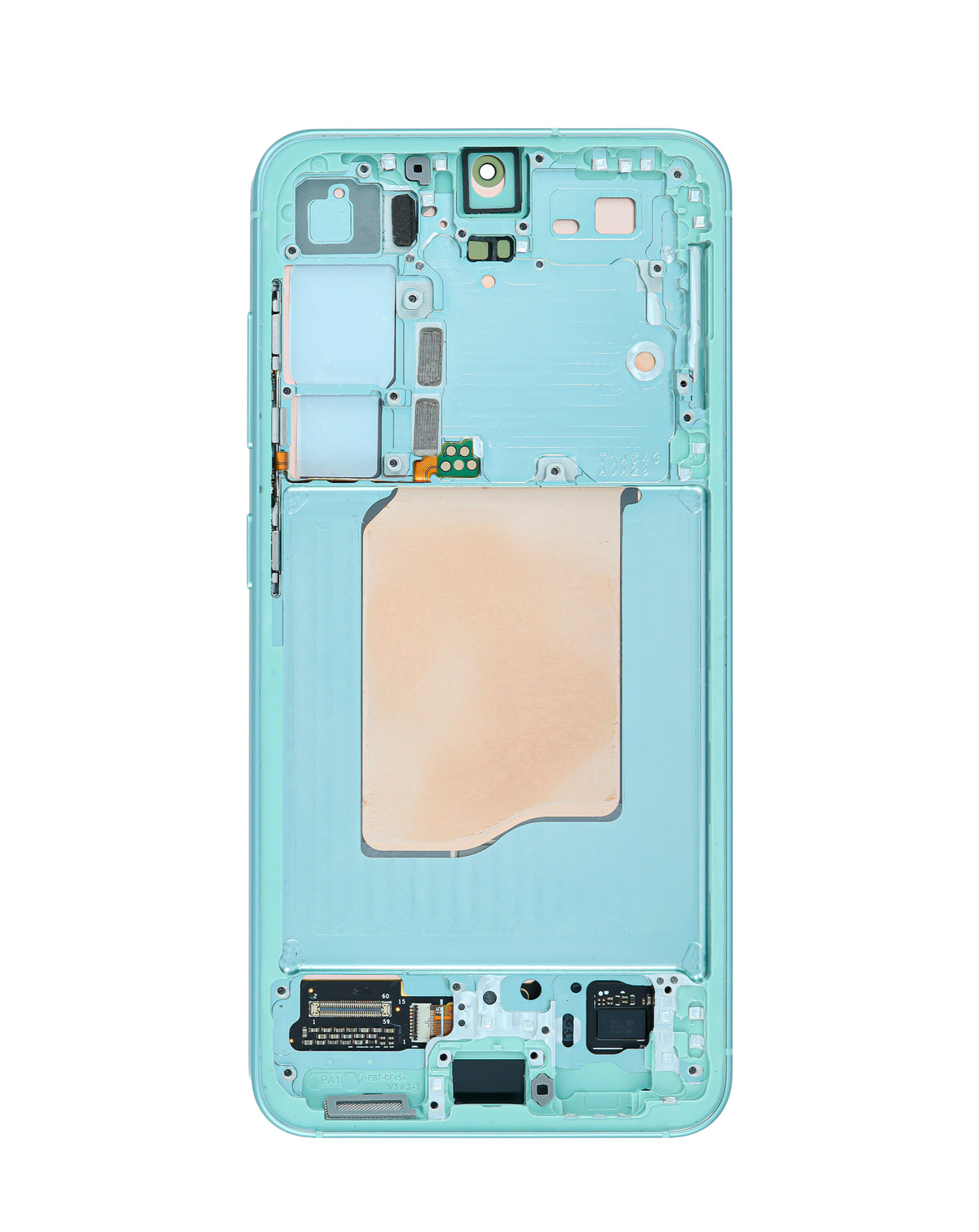 OLED Assembly with Frame for Galaxy S25 (S931) (Mint) (Service Pack)
