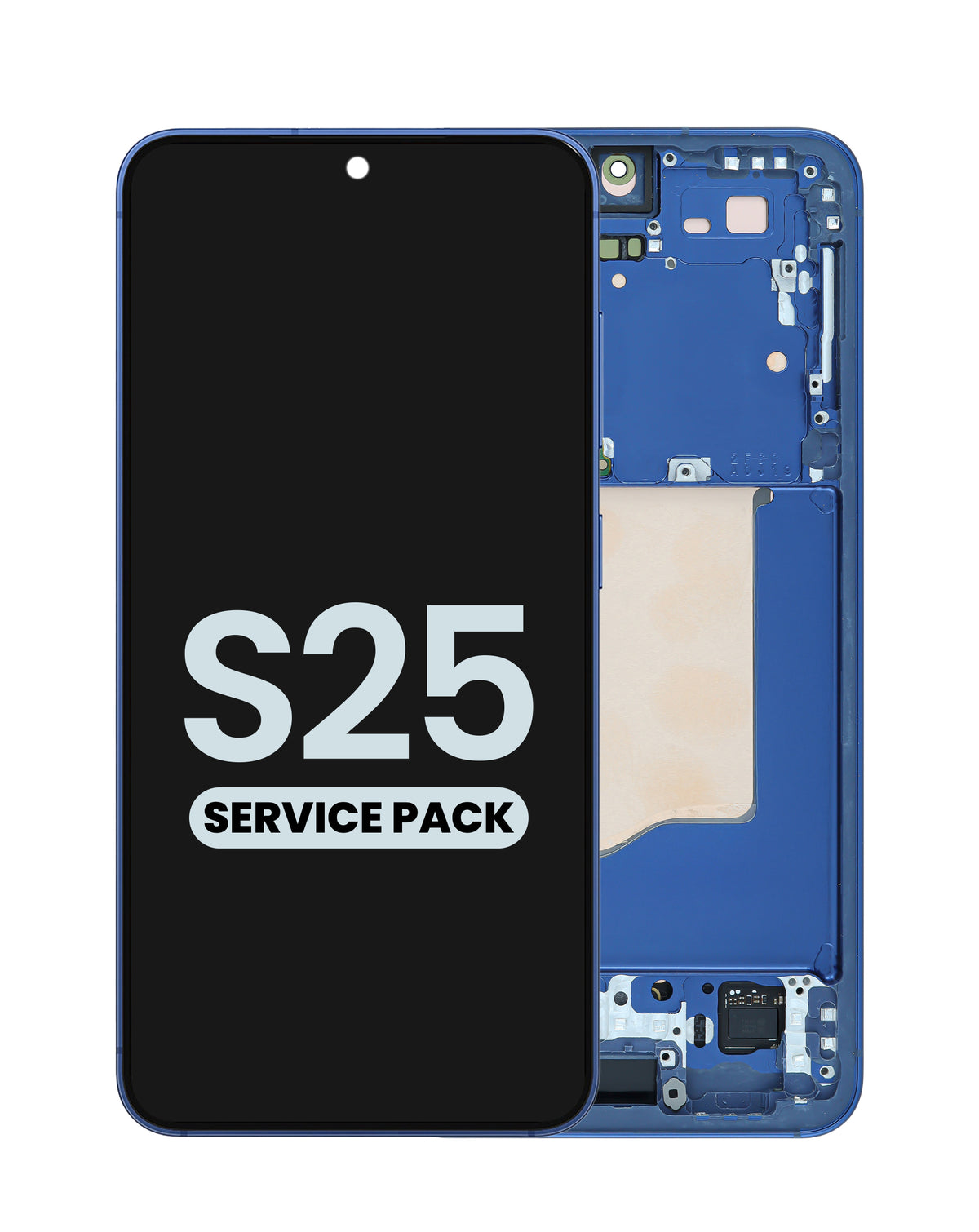 OLED Assembly with Frame for Galaxy S25 (S931) (Navy) (Service Pack)