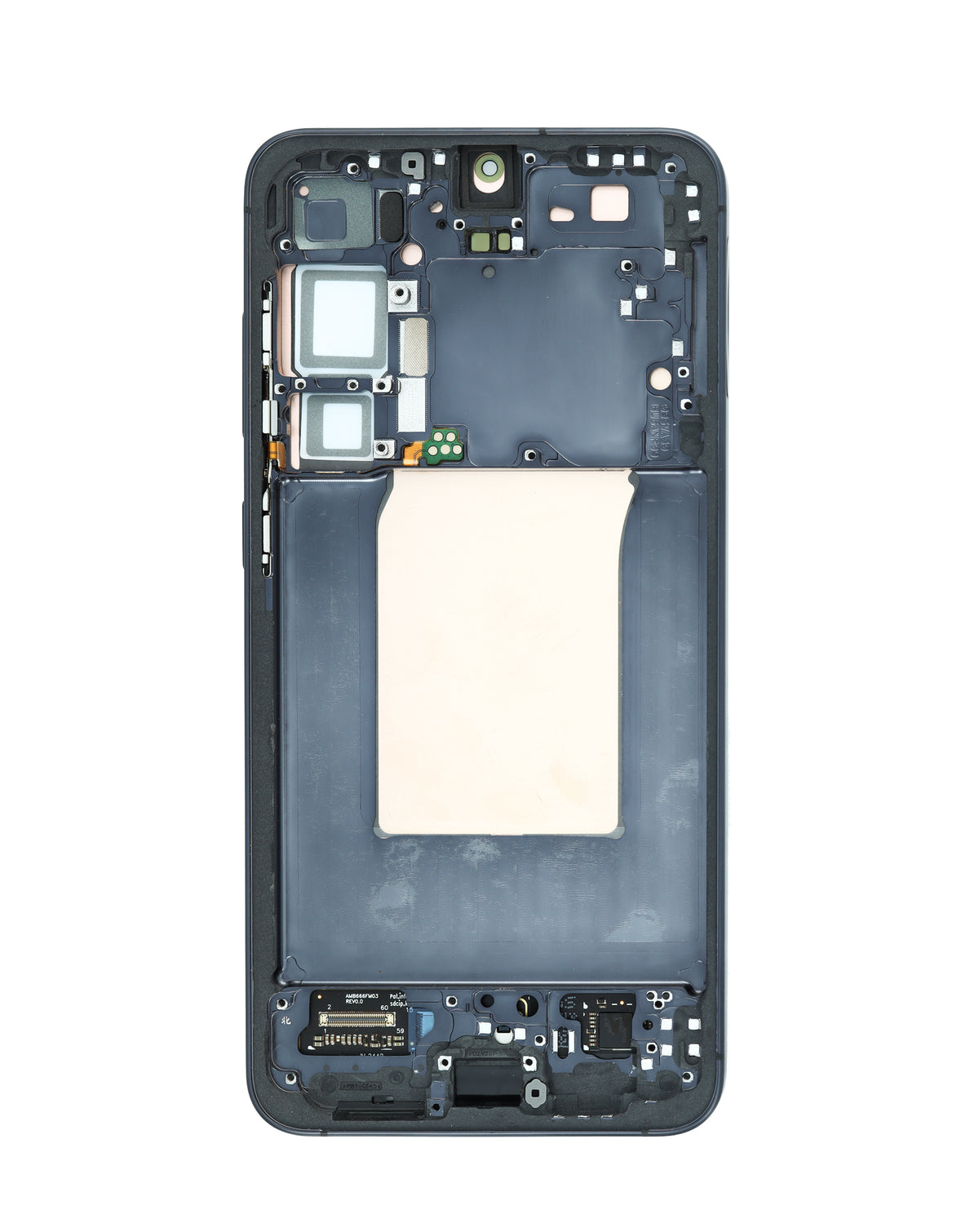 OLED Assembly with Frame for Galaxy S25 Plus (S936) (Blue Black) (Service Pack)