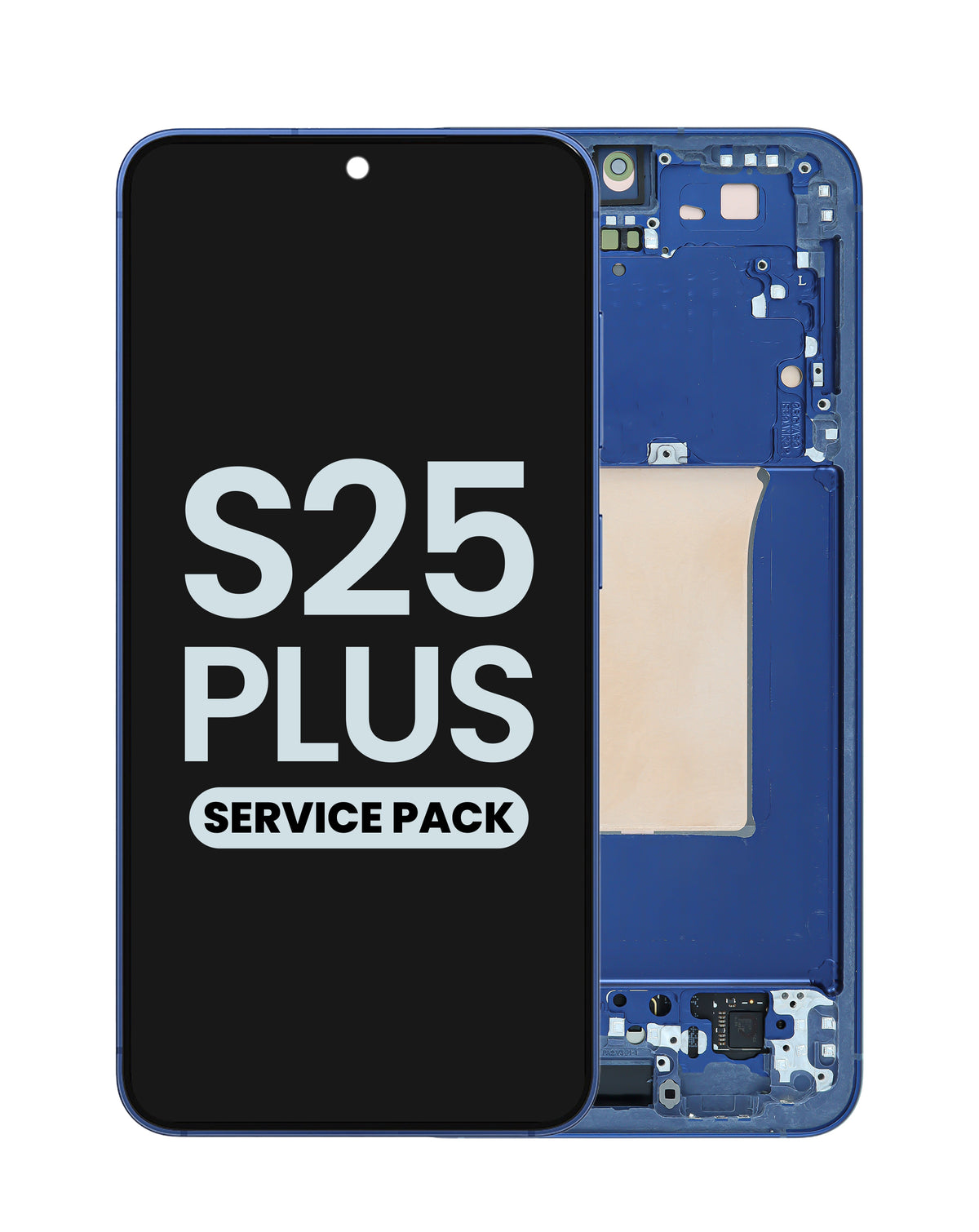 OLED Assembly with Frame for Galaxy S25 Plus (S936) (Navy) (Service Pack)