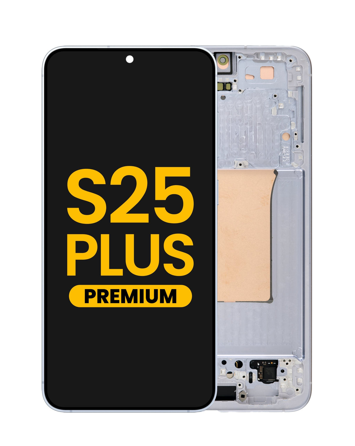 OLED Assembly with Frame for Galaxy S25 Plus (S936) (Icy Blue) (Premium)