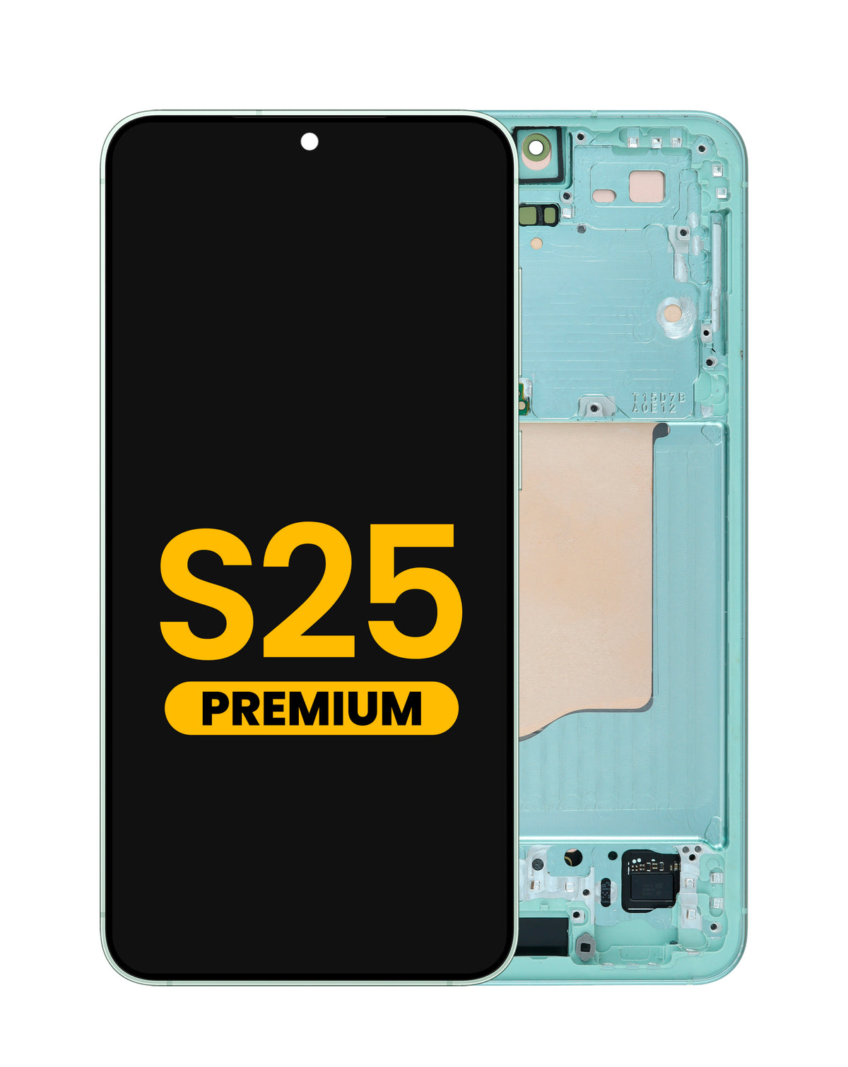 OLED Assembly with Frame for Galaxy S25 (S931) (Mint) (Premium)