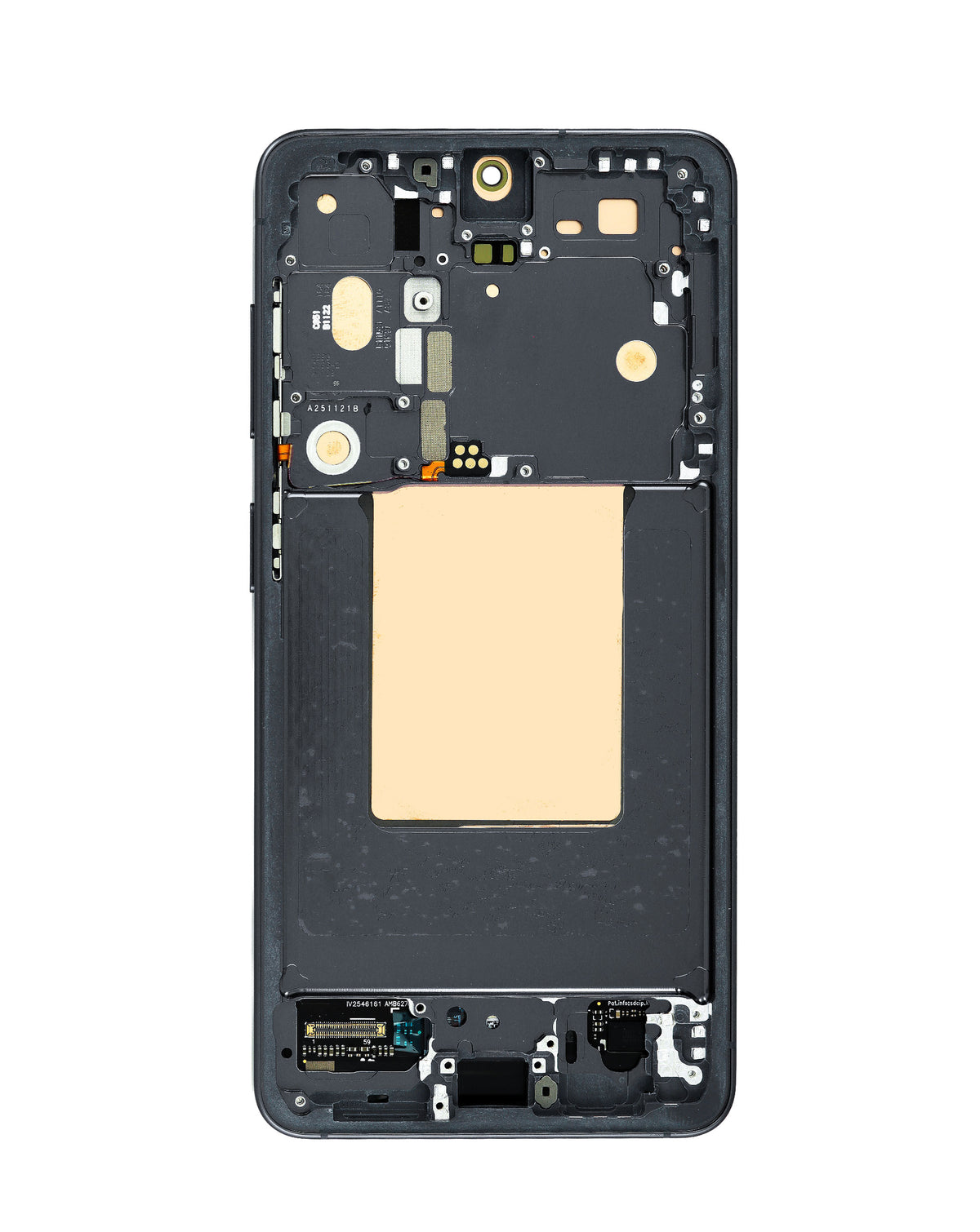 OLED Assembly with Frame for Galaxy S26 (S942) (Black) (Service Pack)