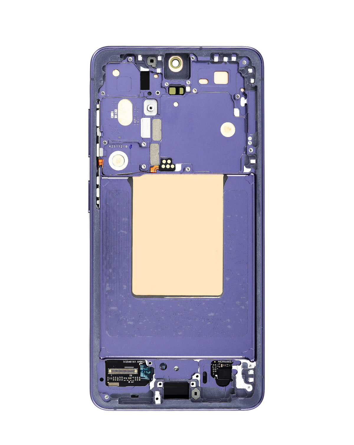 OLED Assembly with Frame for Galaxy S26 (S942) (Cobalt Violet) (Service Pack)