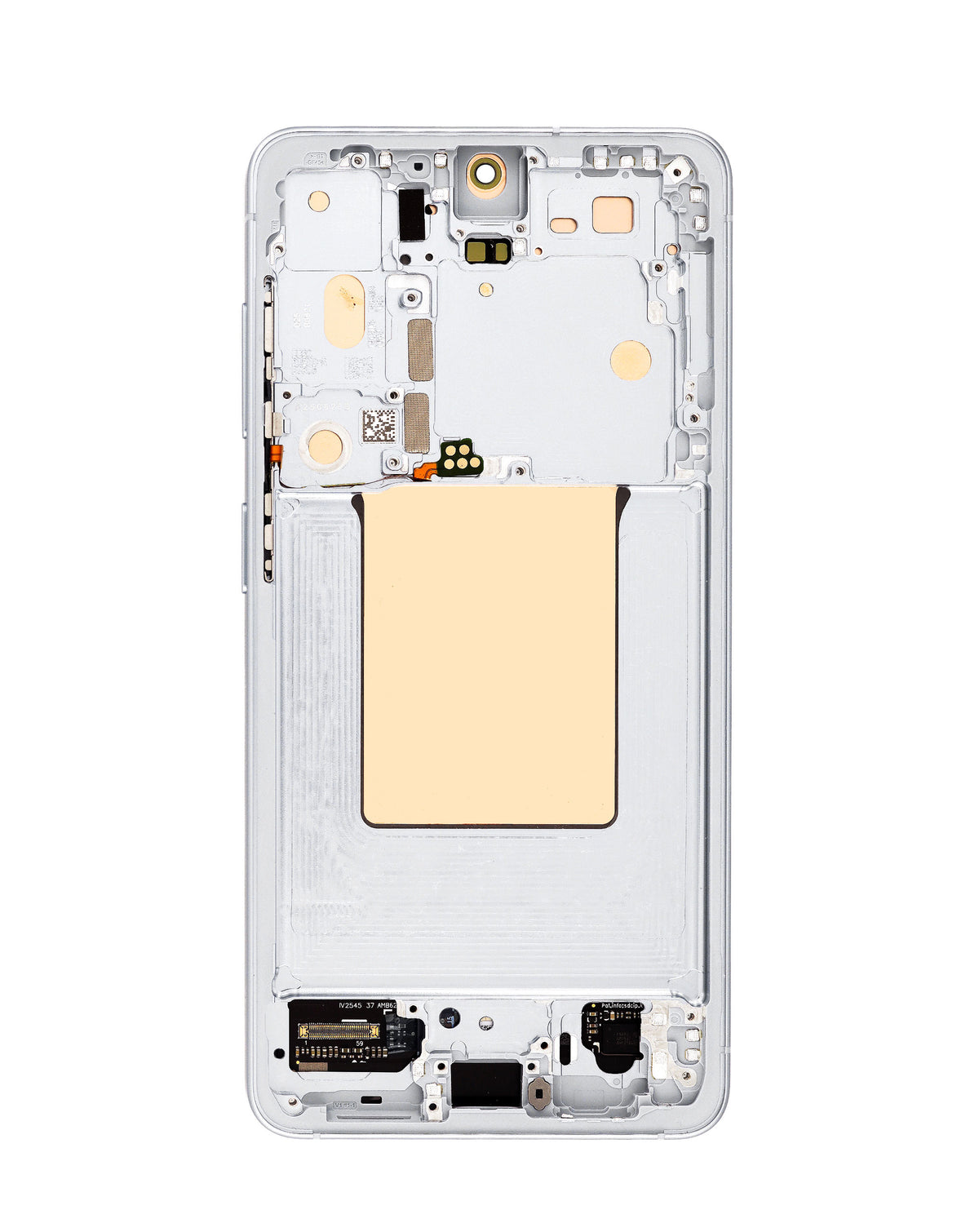 OLED Assembly with Frame for Galaxy S26 (S942) (White) (Service Pack)