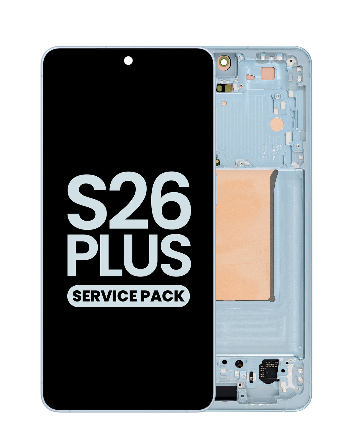 OLED Assembly with Frame for Galaxy S26 Plus (S947) (Sky Blue) (Service Pack)