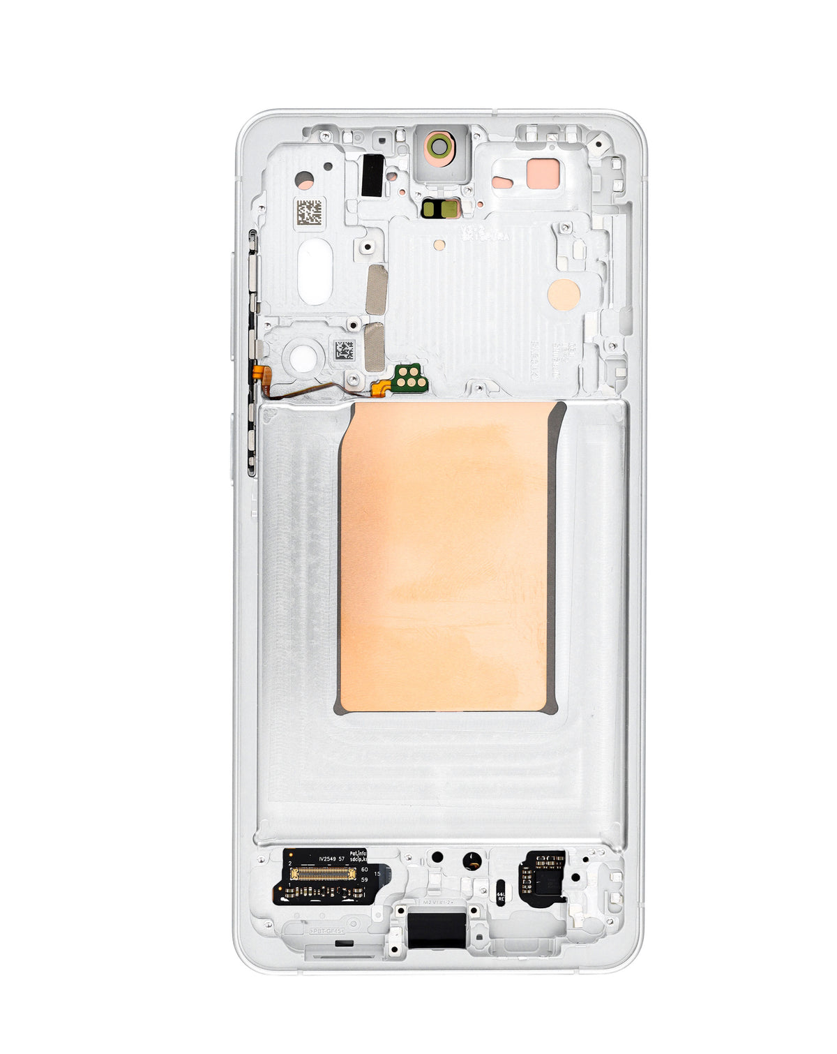 OLED Assembly with Frame for Galaxy S26 Plus (S947) (White) (Service Pack)