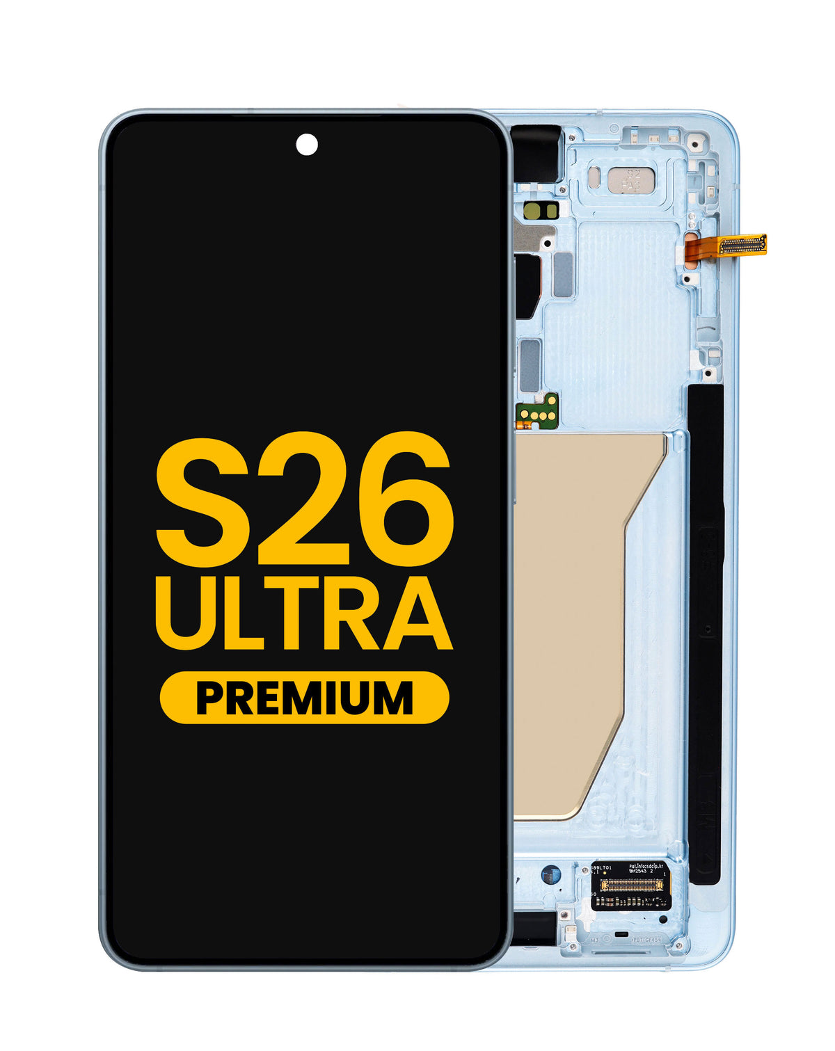 OLED Assembly with Frame for Galaxy S26 Ultra (S948) (Sky Blue) (Premium)