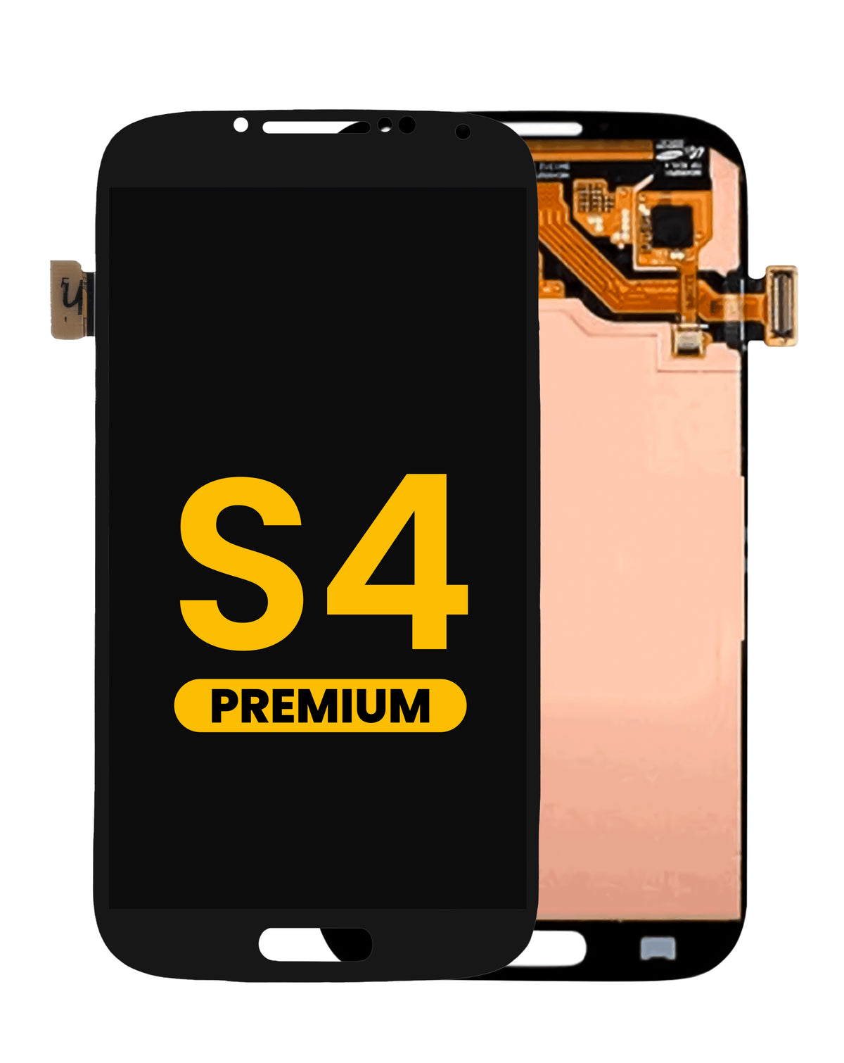 OLED Assembly without Frame for Galaxy S4 (BLACK) (Premium)