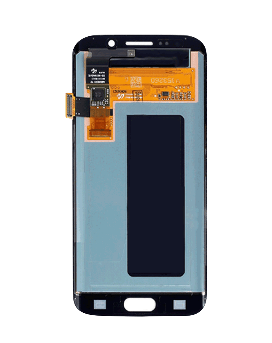 OLED Assembly without Frame for Galaxy S6 Edge (G925) (BLACK) (Premium)
