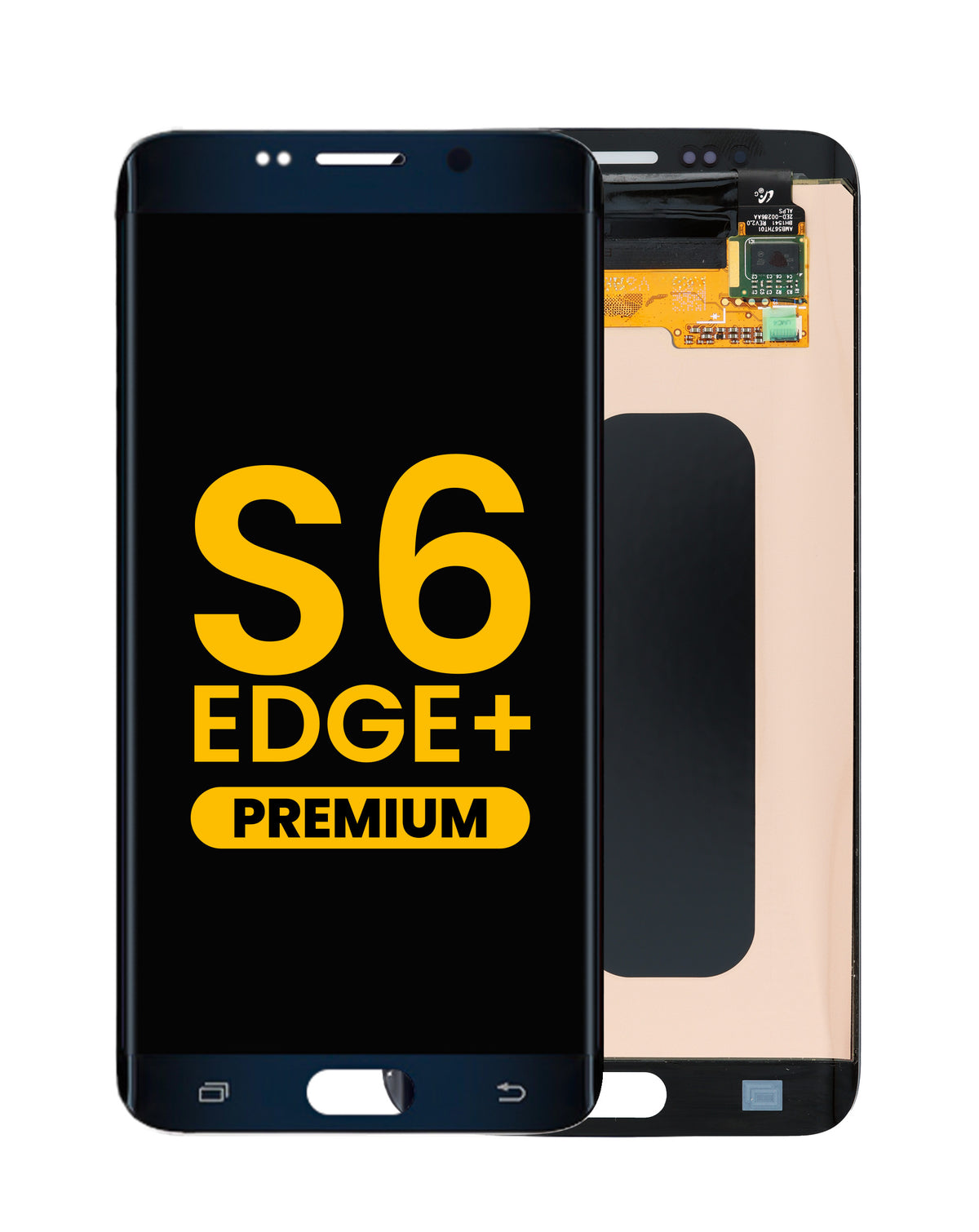 OLED Assembly without Frame for Galaxy S6 Edge Plus (G928) (BLACK) (Premium)