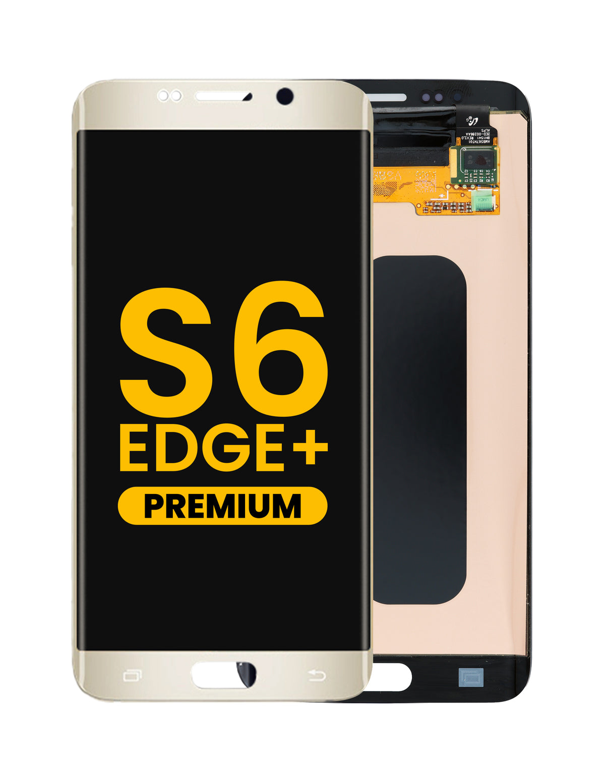 OLED Assembly without Frame for Galaxy S6 Edge Plus (G928) (GOLD) (Premium)