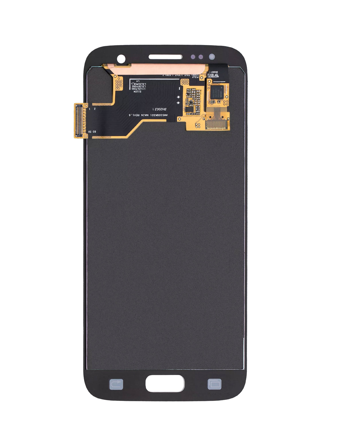 OLED Assembly without Frame for Galaxy S7 G930 (GOLD) (Service Pack)