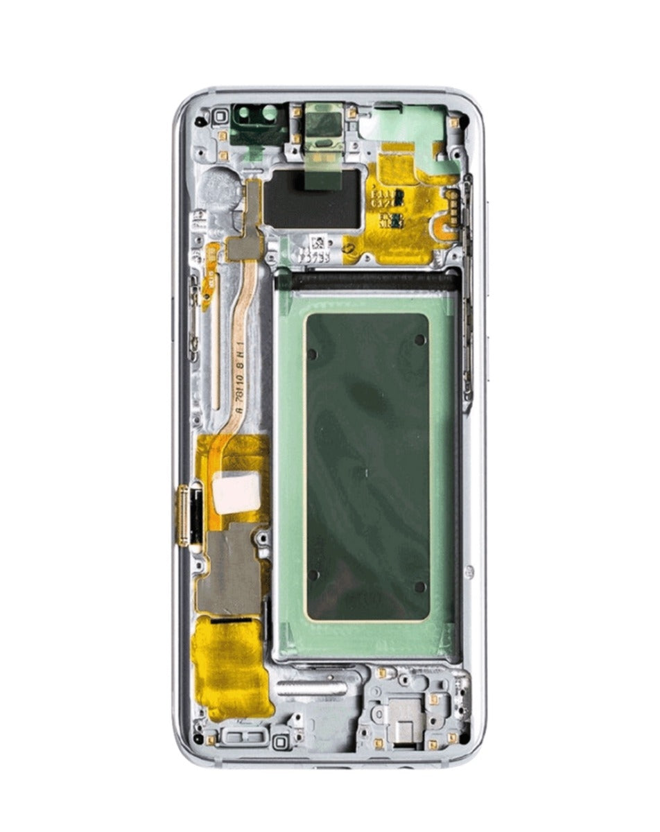 OLED Assembly with Frame for Galaxy S8 (G950) (CORAL BLUE) (Service Pack)