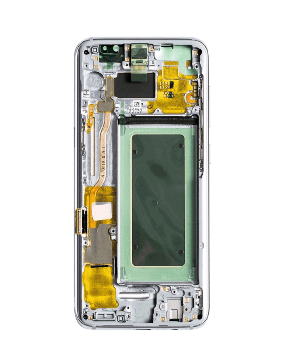 OLED Assembly with Frame for Galaxy S8 (G950) (CORAL BLUE) (Premium)