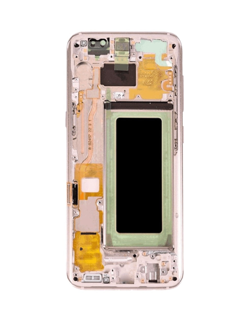 OLED Assembly with Frame for Galaxy S8 (G950) (MAPLE GOLD) (Service Pack)