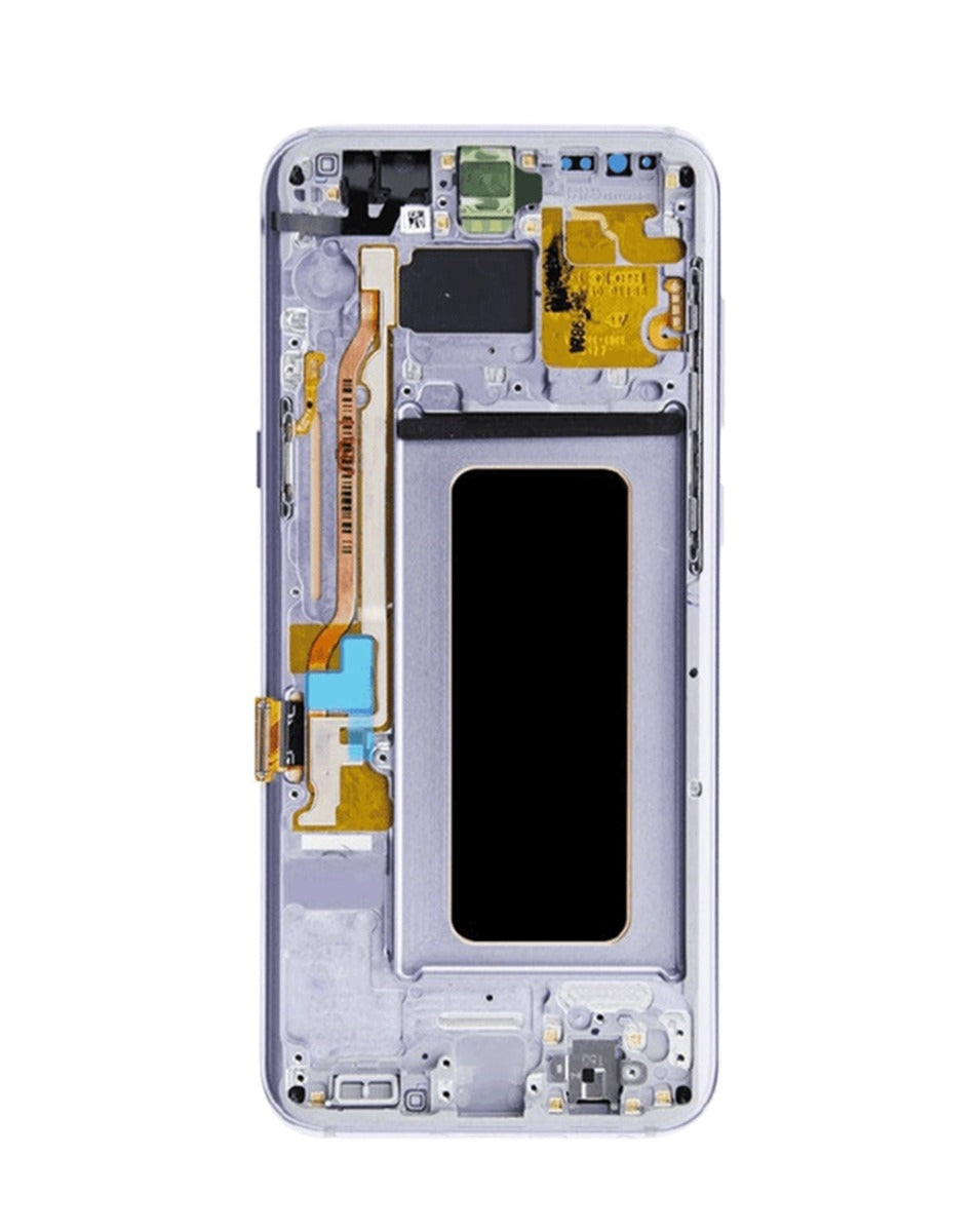OLED Assembly with Frame for Galaxy S8 (G950) (ORCHID GRAY) (Service Pack)