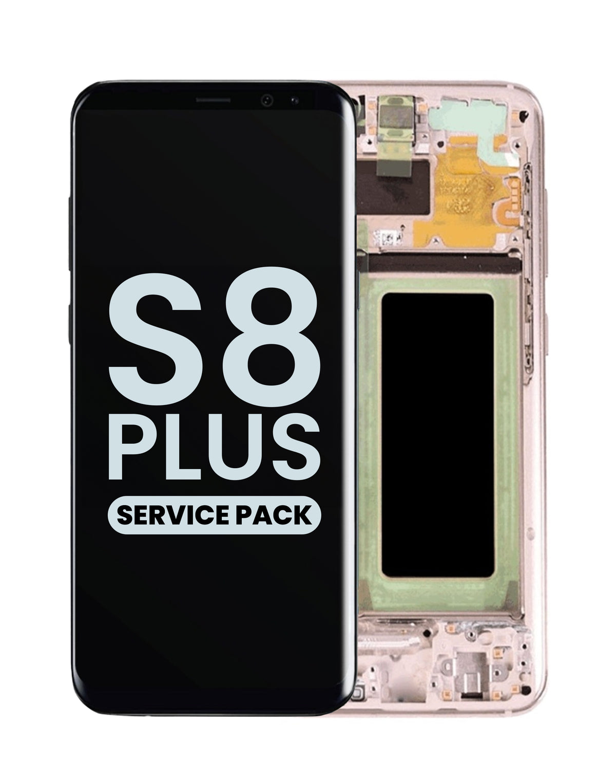 OLED Assembly with Frame for Galaxy S8 Plus (G955) (MAPLE GOLD) (Service Pack)