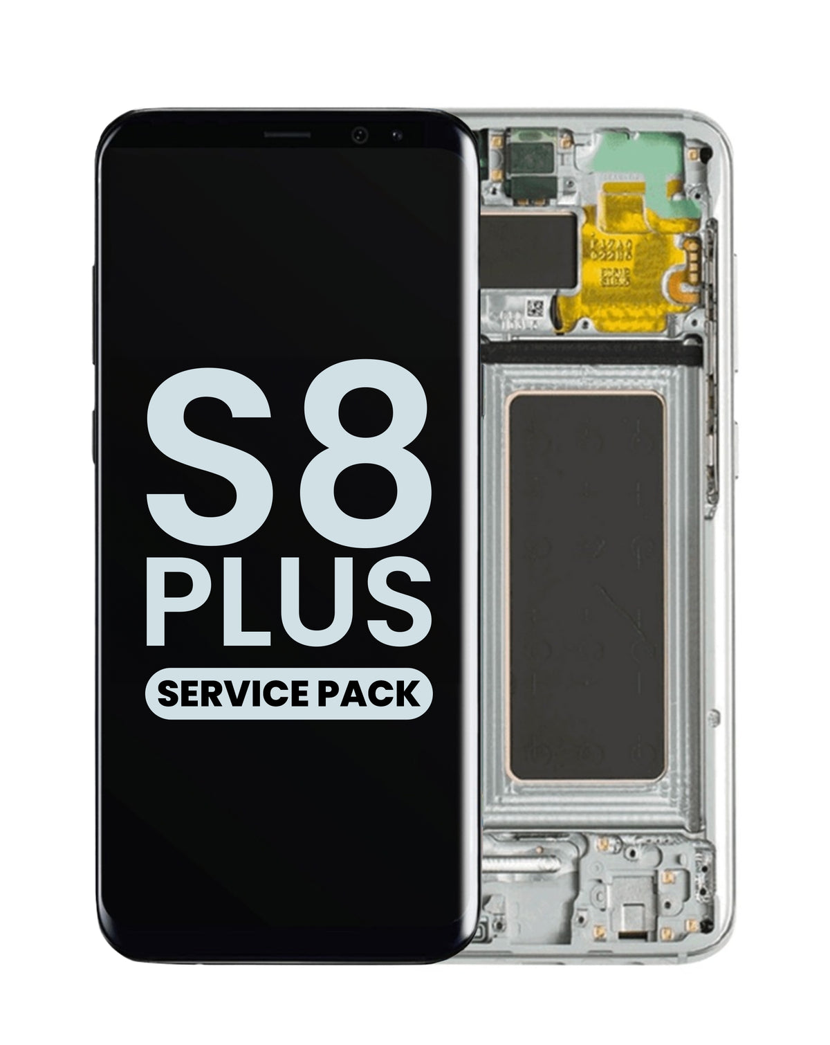 OLED Assembly with Frame for Galaxy S8 Plus (G955) (ORCHID GRAY) (Service Pack)