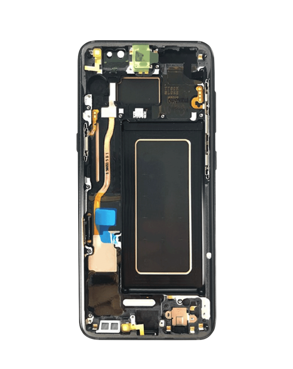 OLED Assembly with Frame for Galaxy S8 Plus (G955) (MIDNIGHT BLACK) (Premium)