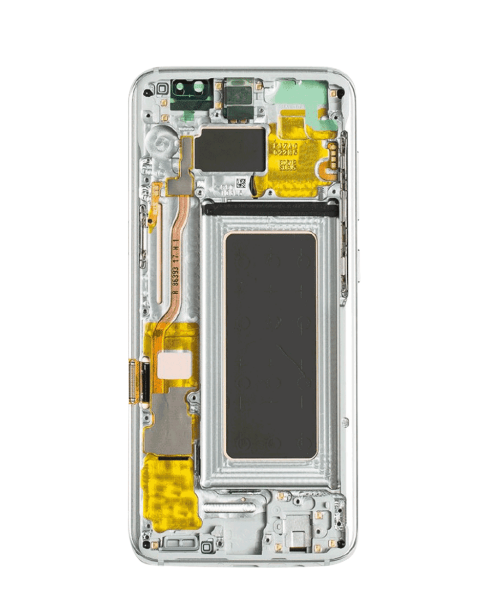 OLED Assembly with Frame for Galaxy S8 Plus (G955) (ARCTIC SILVER) (Premium)