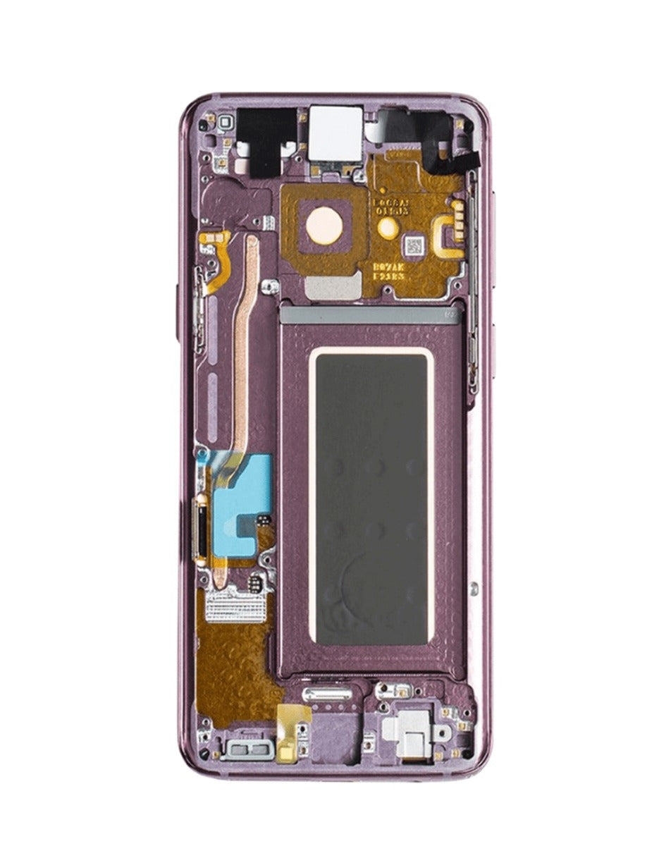 OLED Assembly with Frame for Galaxy S9 (G960) (LILAC PURPLE) (Service Pack)