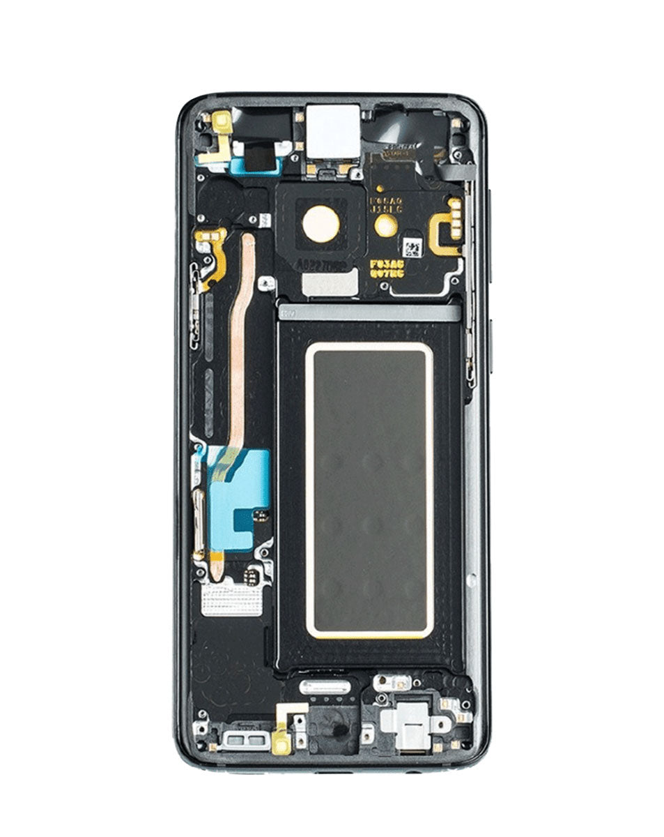 OLED Assembly with Frame for Galaxy S9 Plus (G965) (MIDNIGHT BLACK) (Service Pack)