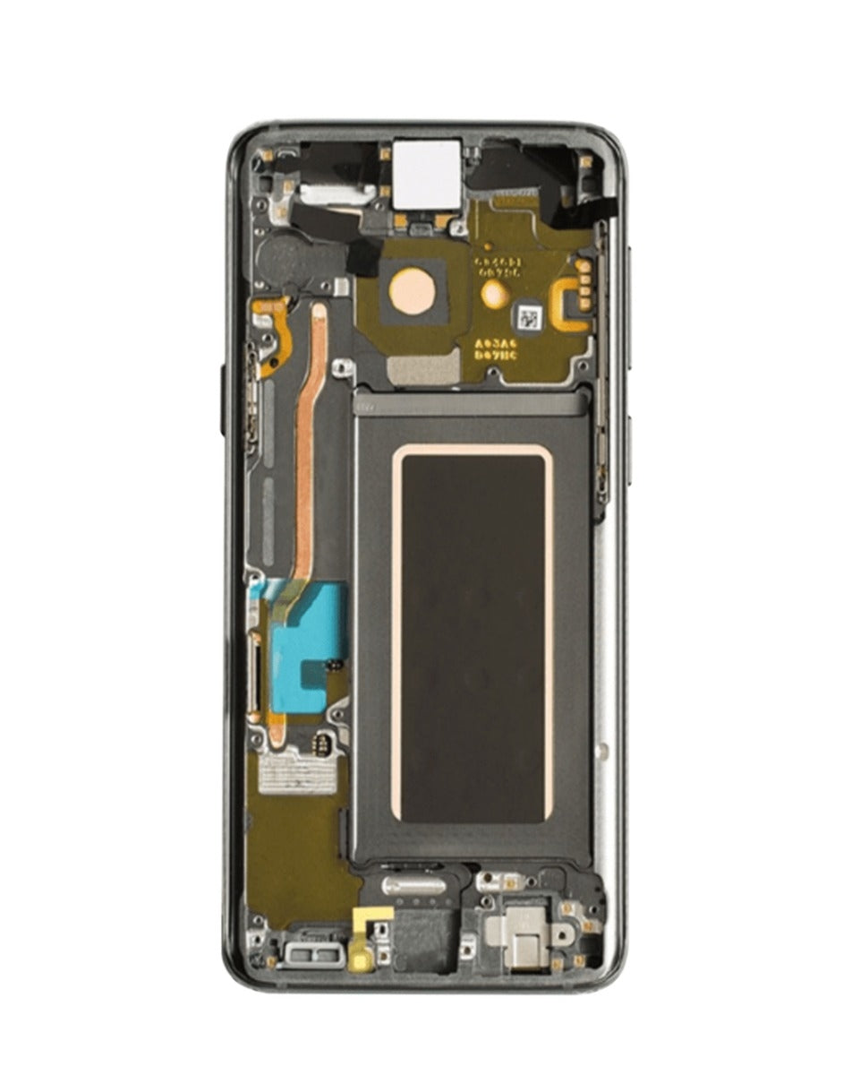 OLED Assembly with Frame for Galaxy S9 Plus (G965) (TITANIUM GRAY) (Service Pack)