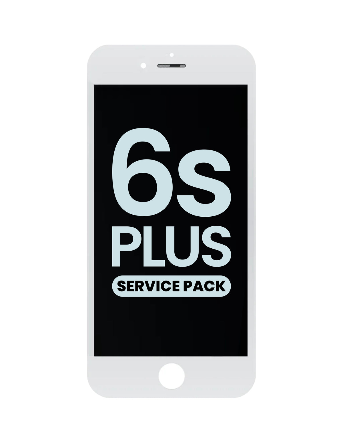 LCD Assembly for iPhone 6S Plus (WHITE) (Service Pack)