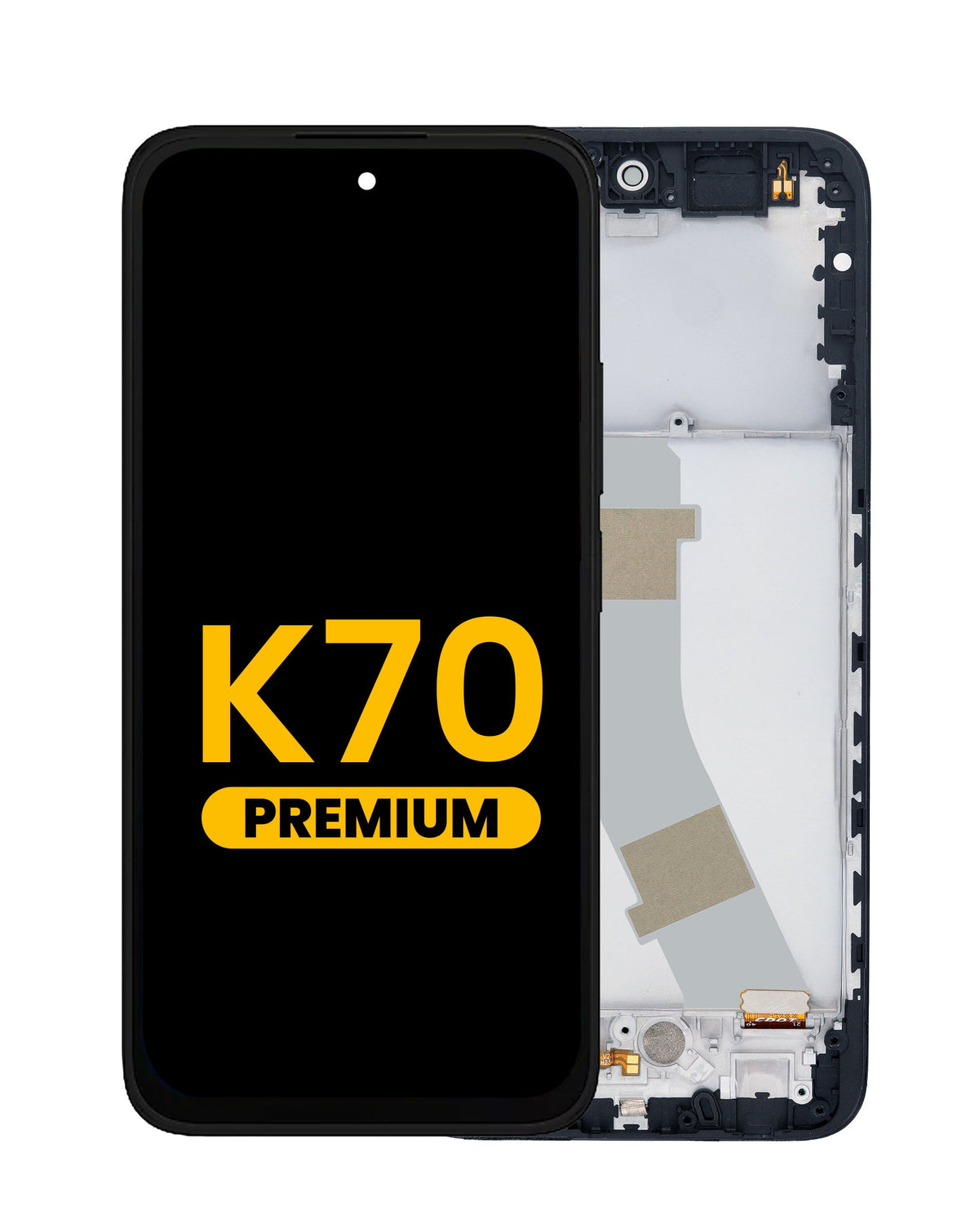 LCD Assembly with Frame for TCL K70 5G (T522A) (Premium)