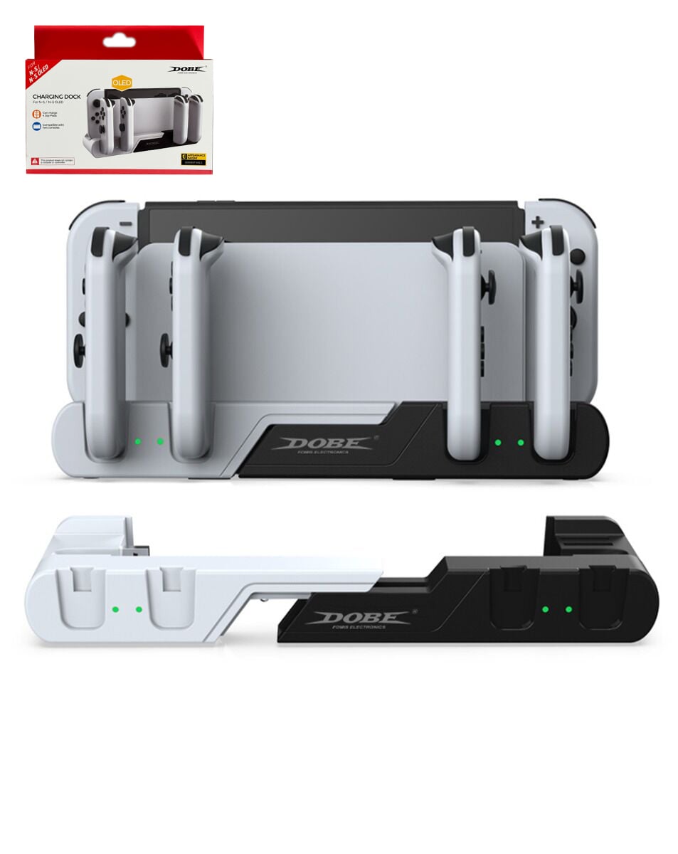 Dobe L/R Small Handle Charging Base for Nintendo Switch OLED Joy Con Controller (Only Ground Shipping)