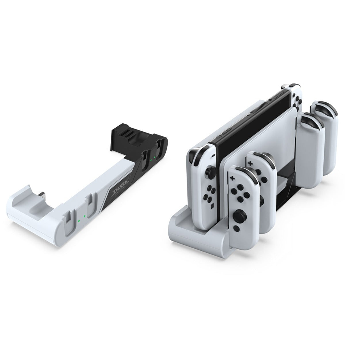 Dobe L/R Small Handle Charging Base for Nintendo Switch OLED Joy Con Controller (Only Ground Shipping)