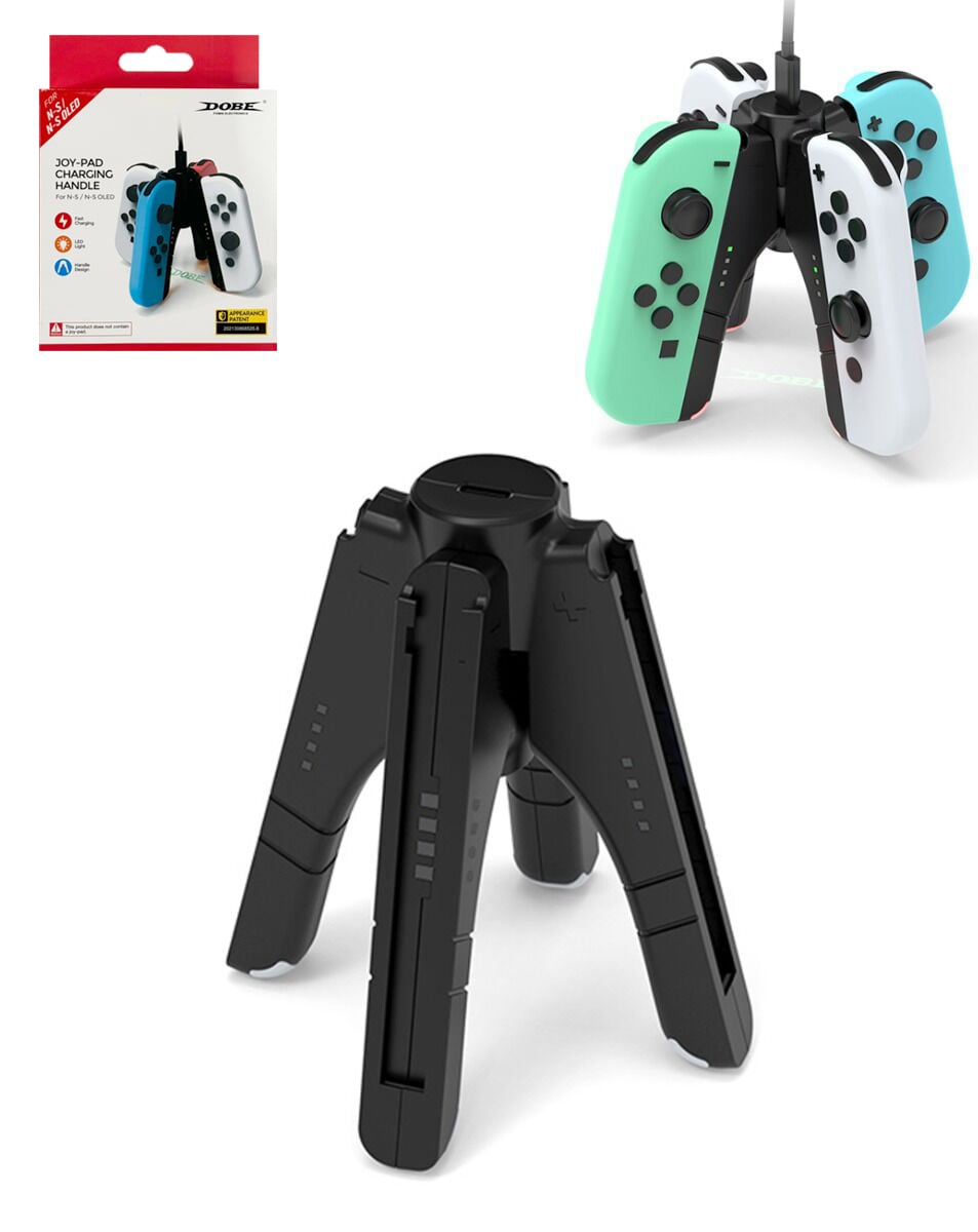 Dobe (4in1) Combination Charger for Nintendo Joy-Con Controller (Only Ground Shipping)