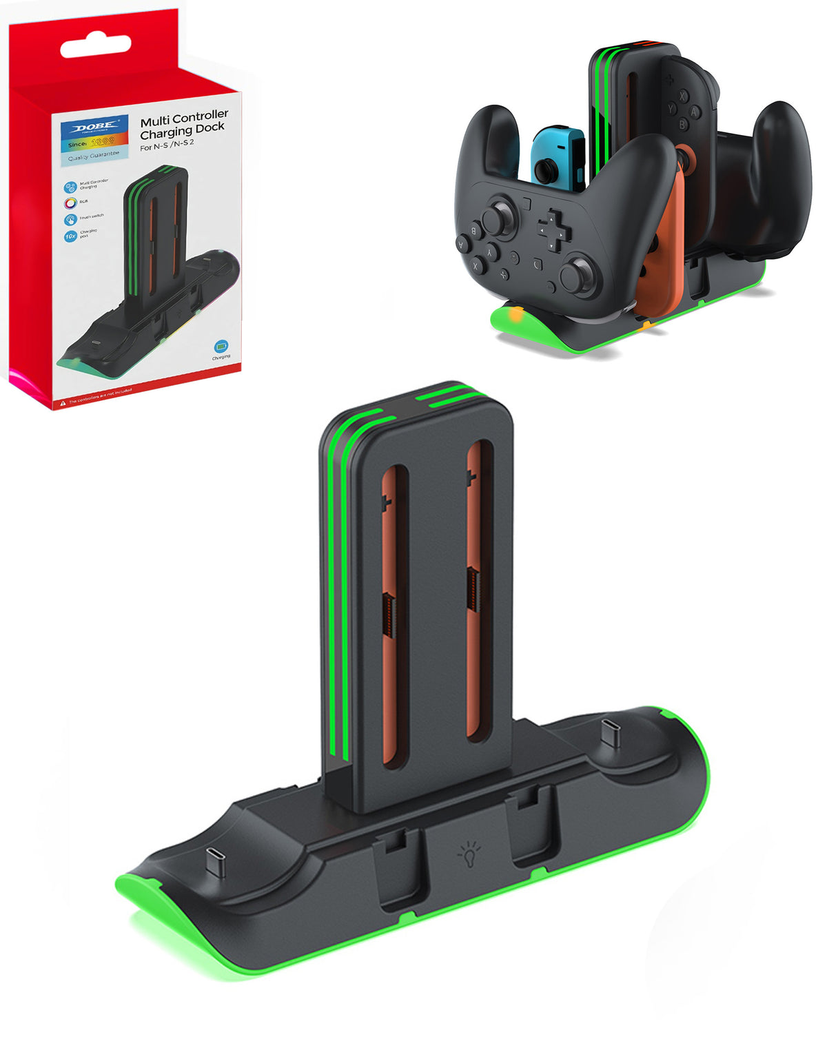 Dobe Charging Stand for Joy Con Controller 1 / 2 (Only Ground Shipping)