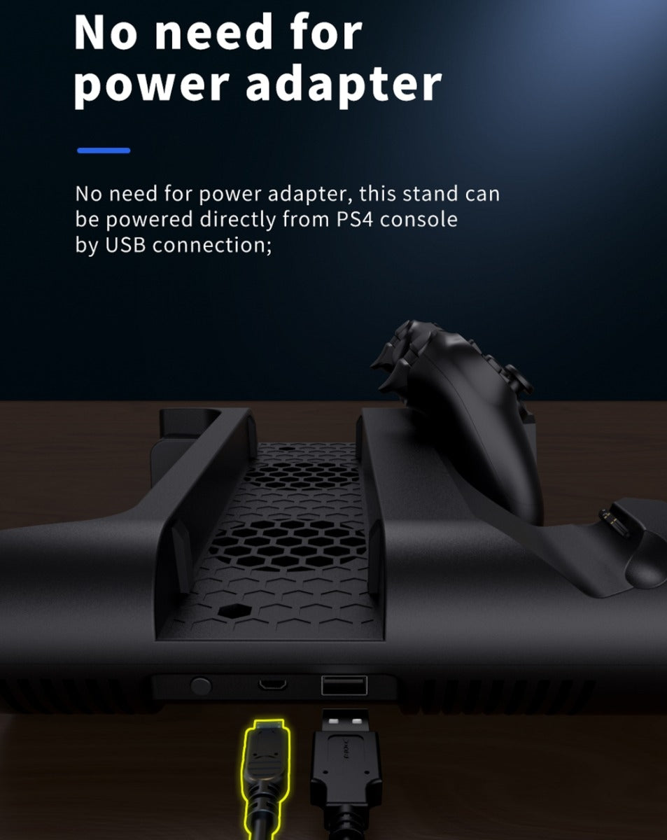 Dobe Multifunctional Cooling Stand for PlayStation 4 / Slim / Pro (Only Ground Shipping)