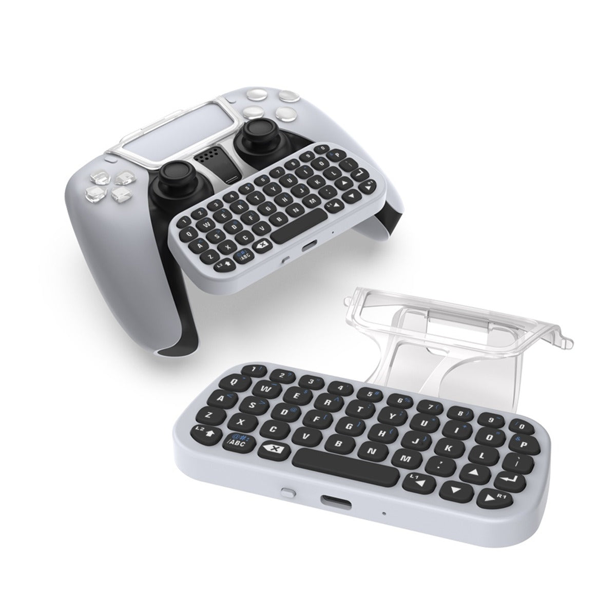 Dobe Bluetooth Keyboard for PlayStation 5 (Dual Sense) Wireless Controller (Only Ground Shipping)