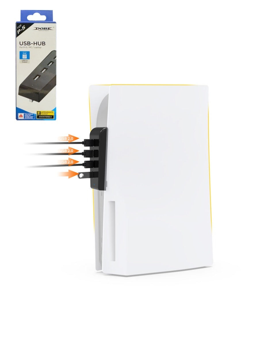 Dobe USB Hub for PlayStation 5 (Only Ground Shipping)