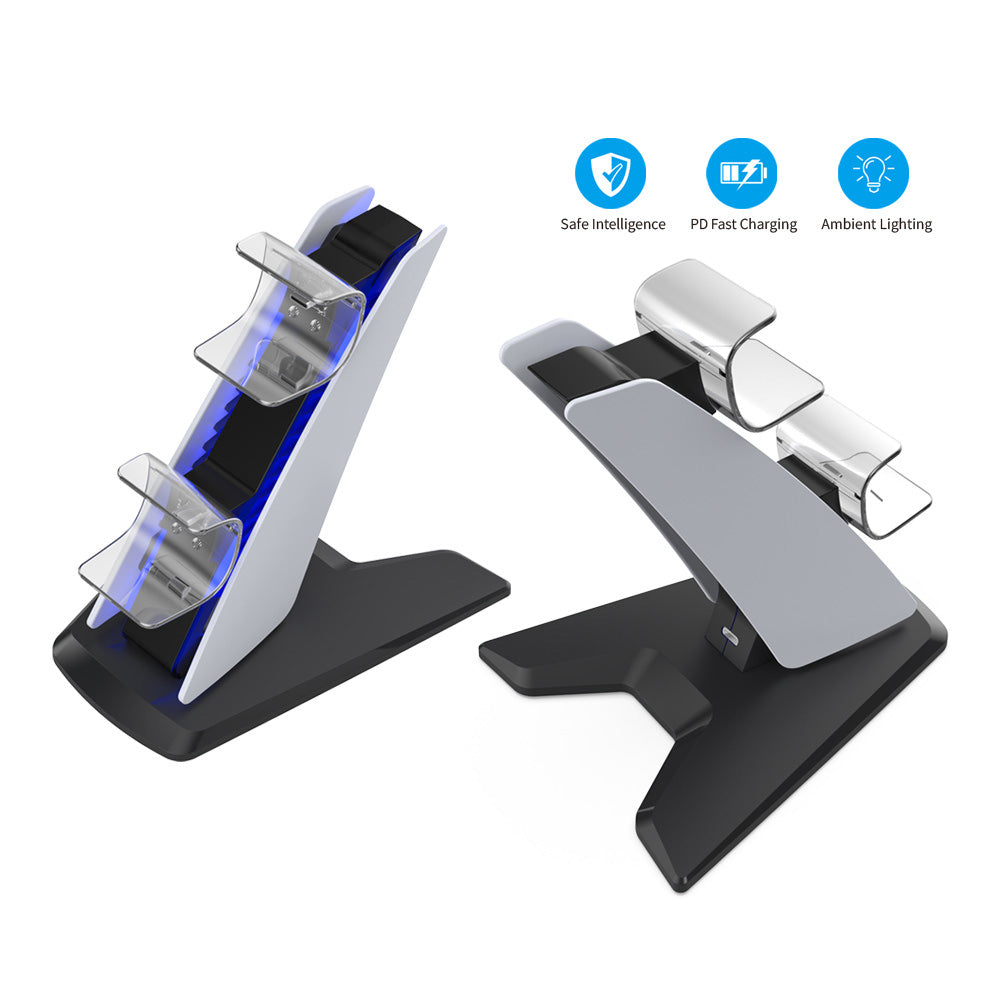 Dobe Dual Vertical Charger for PlayStation 5 Controllers (Only Ground Shipping)