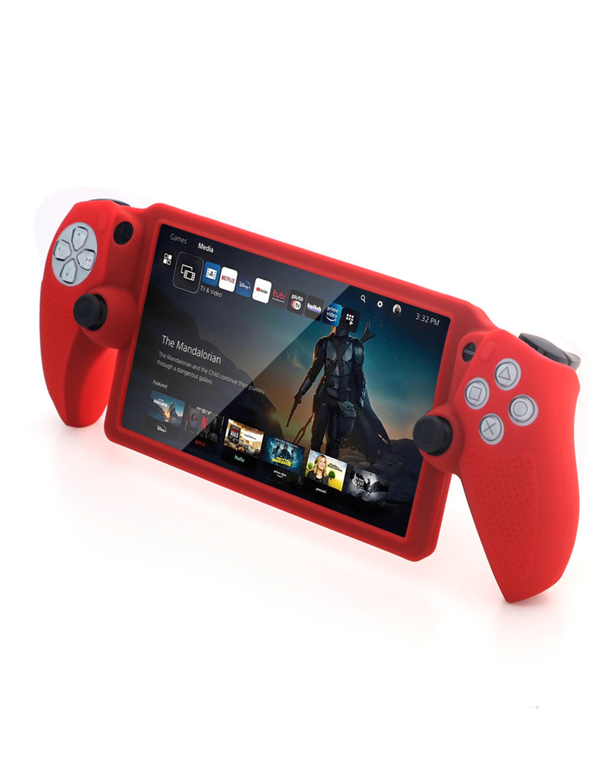 Dobe Silicone Protective Cover (RED) for PlayStation 5 Portal (Only Ground Shipping)