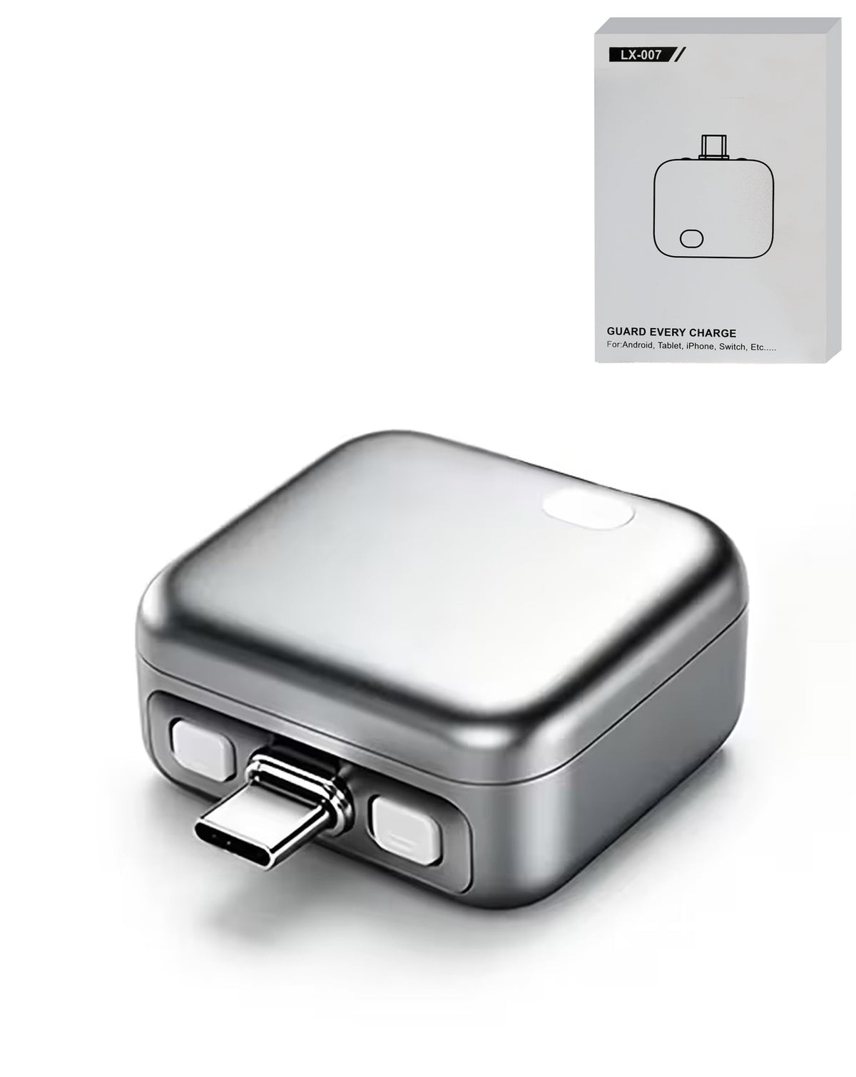 Full Charge Disconnector Automatically Cuts Power Ejects Smart Plug (SILVER) (Only Ground Shipping)