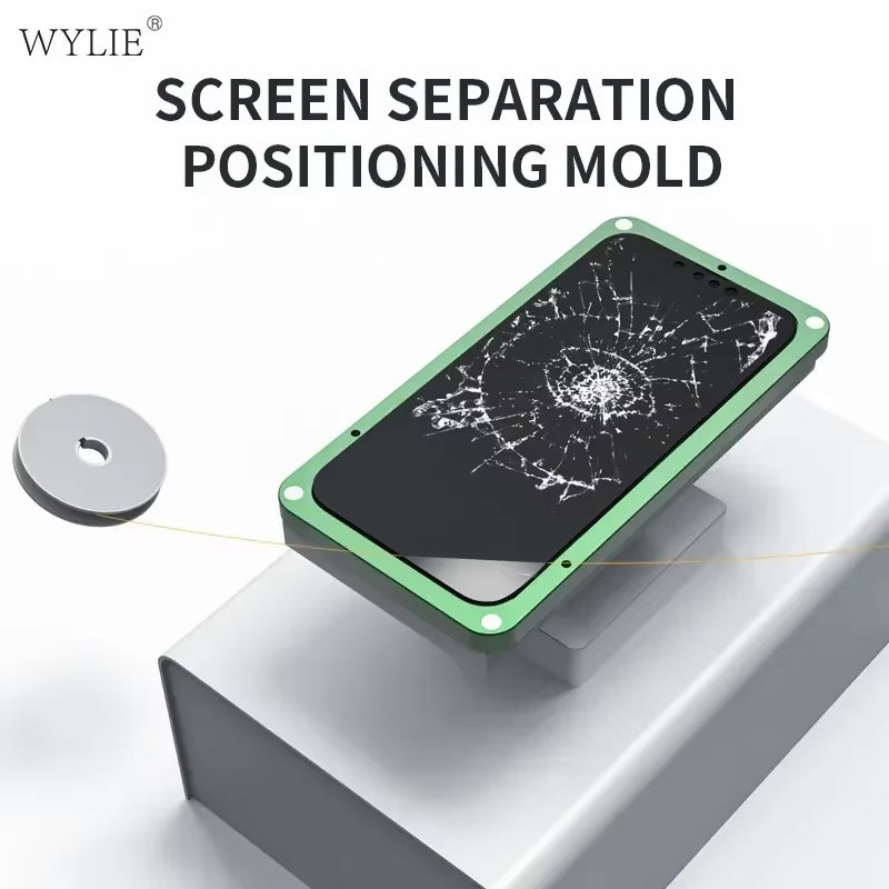 WYLIE iPhone 15 Plus / 15 Pro Max (5in1) OCA Laminating Mould (Only Ground Shipping)