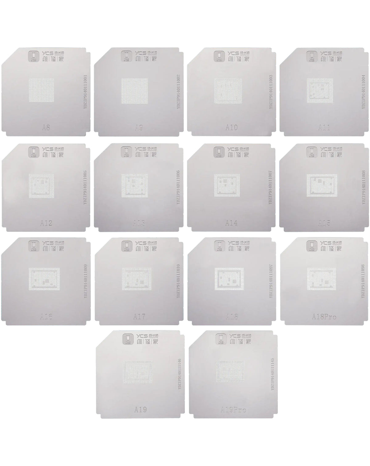 YCS Plantation Apple Net Kit for A8-A19 Pro (14 Pcs / Set)